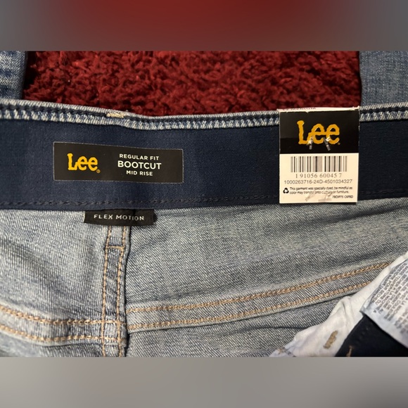 Lee Boot Cut Blue Jeans Women’s size 12 medium - Picture 3 of 12